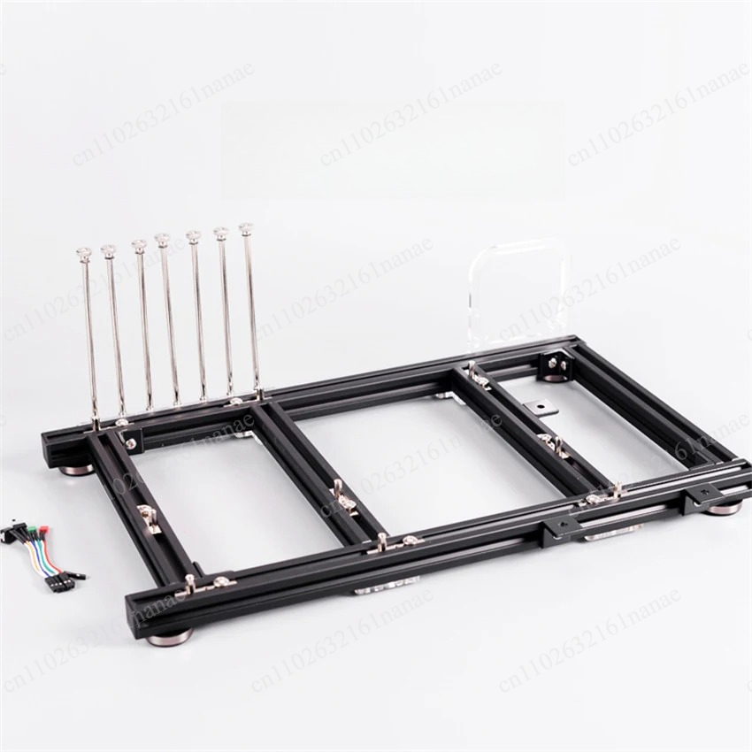 Aluminum Open Frame Test Bench Water Cooling - เคสคอมพิวเตอร์อลูมิเนียมอัลลอยด์แบบเปิดสำหรับทดสอบ ATX PC รองรับการระบายความร้อนด้วยน้ำและการโอเวอร์คล็อก รองรับการ์ดจอ HTPC