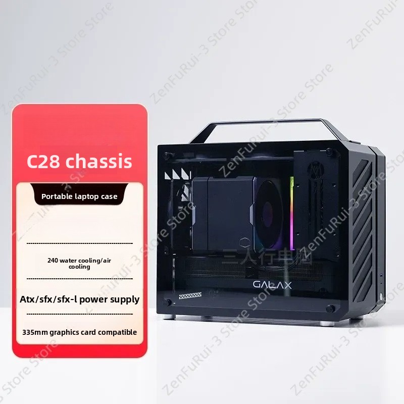 เคสคอมพิวเตอร์ขนาดเล็กพกพาได้  - Mechanic Master C28 Matx Portable Pc Case บทวิจารณ์และราคา