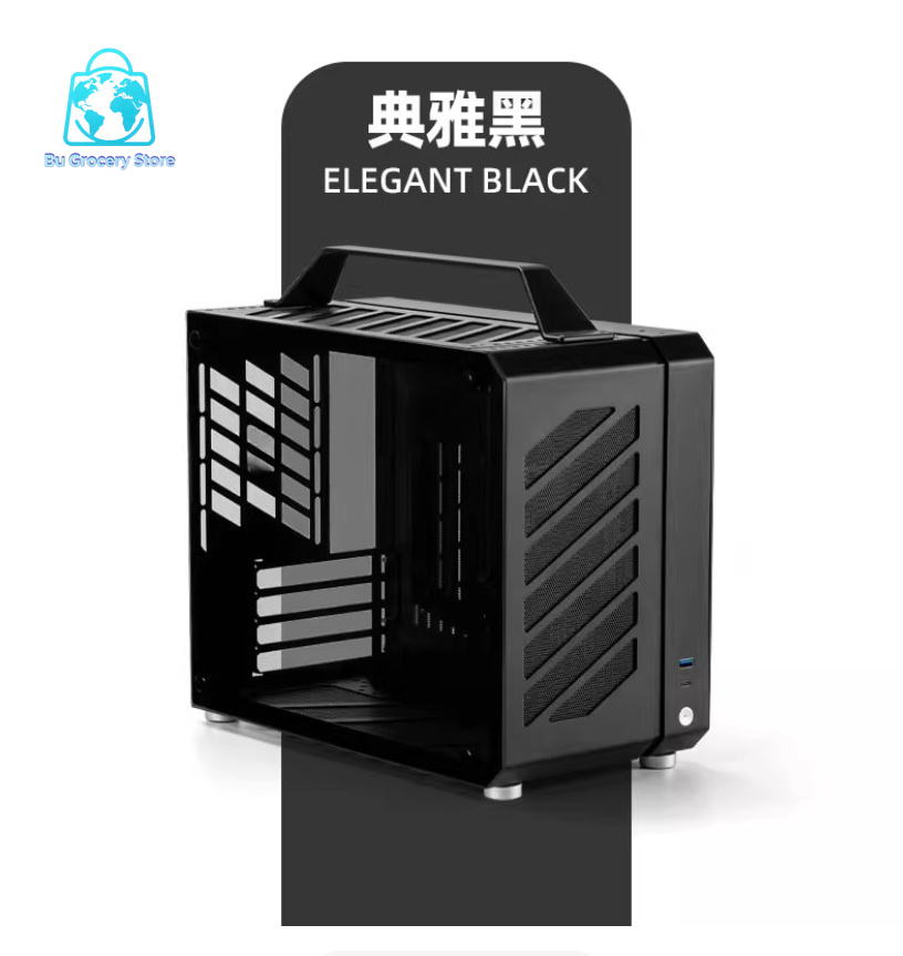 เคสคอมพิวเตอร์แบบพกพา Full Tow - Mechanic Master C28 Matx Portable Pc Case บทวิจารณ์และราคา